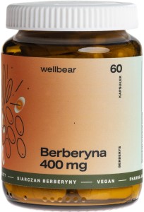 Wellbear Berberyna 400 mg 60 kapsułek