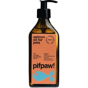 Pifpaw Olej z łososia dla zwierząt Human Grade Wellbear 250 ml