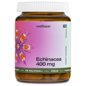 Wellbear Echinacea (Jeżówka purpurowa) 400 mg - 60 kapsułek