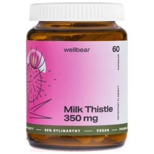 Wellbear Milk Thistle Ostropest plamisty 350mg