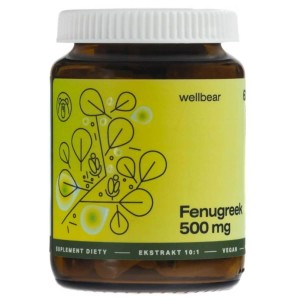 Wellbear Kozieradka 500 mg - 60 kapsułek