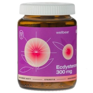 Wellbear Ecdysterone (Ekdysteron) 300 mg - 60 kapsułek